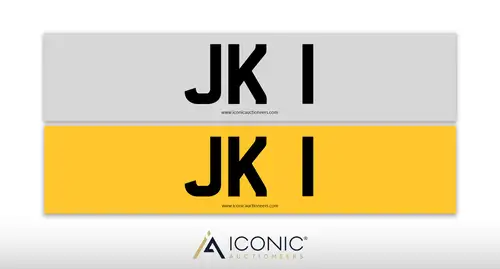 UK Registration Number JK 1-Sold