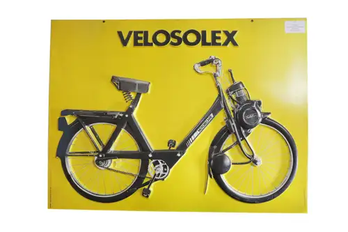 1970s VeloSolex Double Sided Plastic Sign-For Sale