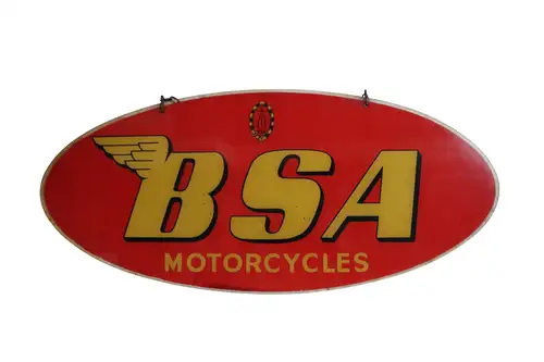 BSA Oval Plastic Showroom Sign-For Sale