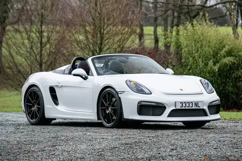 2016 Porsche Boxster Spyder (981)-For Sale