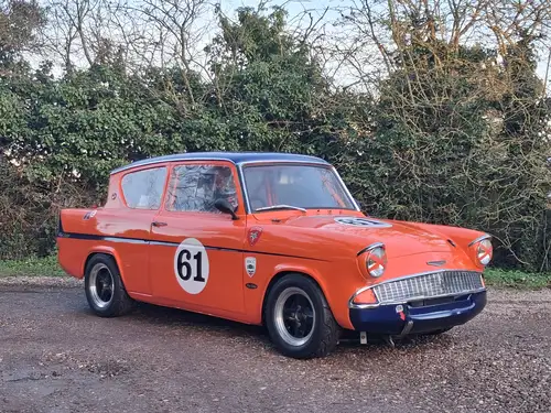 1965 Ford Anglia Super (123E) Race Car-For Sale