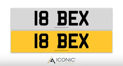 UK Registration Number 18 BEX-For Sale
