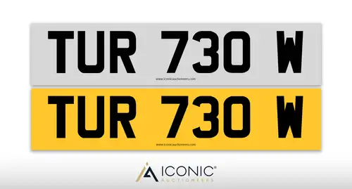 UK Registration Number TUR730W-For Sale