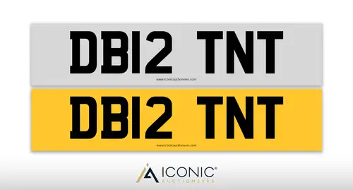 UK Registration Number DB12 TNT-For Sale