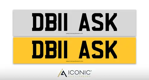 UK Registration Number DB11 ASK-For Sale