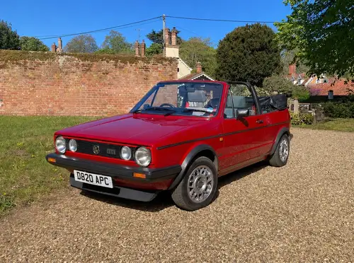 1987 Volkswagen Golf GTi Mk1 Convertible-For Sale