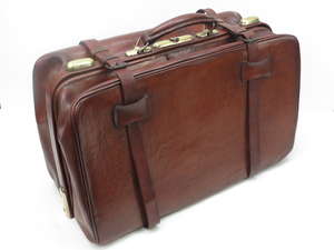 A good milled leather Portmanteau-Sold