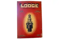 'Lodge' Spark Plug Enamel Sign-Sold