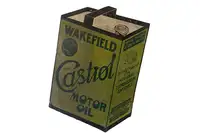 Castrol Fuel Can Enamel Sign-Sold