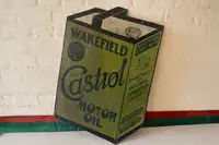 Castrol Fuel Can Enamel Sign-Sold