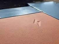 New Bespoke Land Rover Desk With Leather Top