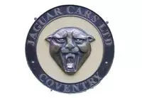Jaguar Cars of Coventry Cold Cast Aluminium Large Sign