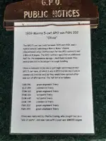 1938 Morris Minor 5 Cwt GPO Van-Sold