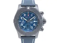 2023 Breitling Super Avenger Chronograph 48 Night Mission Complete with Box and Papers