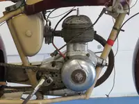 c.1952 Motobecane D45S 125cc-Sold