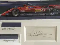 'Gilles' Original Painting Signed Composition by Nicholas Watts