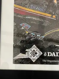 1979 Silverstone British Motorcycle Grand Prix Poster