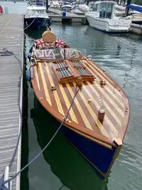 1924 JW Brooke 20' Gentlemans Launch-For Sale