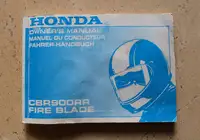 2002 Honda Fireblade CBR 900 RR1 929cc-For Sale