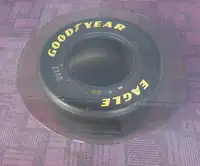 Williams Formula 1 Goodyear Eagle Tyre Glass-Topped Table  
