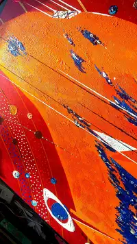 'Netherlands Celestial' Lamborghini Original Artwork-For Sale
