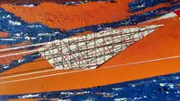 'Netherlands Celestial' Lamborghini Original Artwork-For Sale