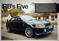 1998 Mitsubishi Lancer GSR Evolution V Ex-Richard Burns - 79-Sold