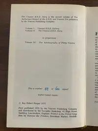 Three Vincent-Related Hardback Leatherbound Books