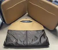 Schedoni Ferrari F430 Three Piece Tan Luggage Set Unused-For Sale