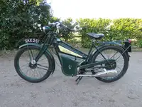 1953 New Hudson 2F Auto Cycle 98cc-Sold