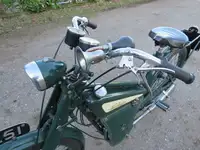 1953 New Hudson 2F Auto Cycle 98cc-Sold