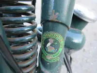 1953 New Hudson 2F Auto Cycle 98cc-Sold