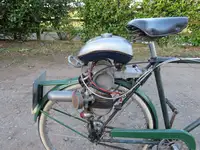 c1952 Power Pak 49cc & Gent's Triumph Bicycle-Sold