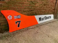 c.1979 Marlboro McLaren M29 #4 Side Panel-For Sale