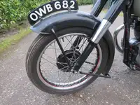 1952 Norton Model Dominator 497cc-Sold