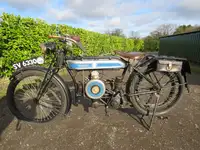 1923 Douglas Model V 348cc-Sold