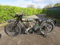 1927 BSA S27 Sloper 493cc-Sold