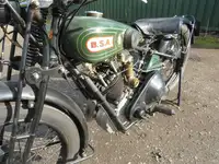 1927 BSA S27 Sloper 493cc-Sold