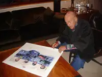 Best of British Original Artwork Signed by Moss, Mansell, St-For Sale