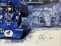 Best of British Original Artwork Signed by Moss, Mansell, St-For Sale