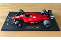 Stunning, GP Replicas Nigel Mansell-signed Ferrari F189 1/12-Sold
