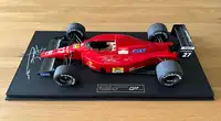 Stunning, GP Replicas Nigel Mansell-signed Ferrari F189 1/12-Sold