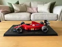 Stunning, GP Replicas Nigel Mansell-signed Ferrari F189 1/12-Sold