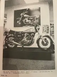1972 Kawasaki Z1 Press Bike 903cc-Sold