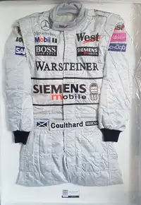 2003 David Coulthard Race Suit-For Sale