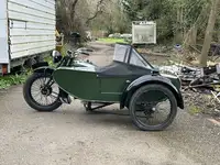 1934 BSA G34-14 Combination 986cc-Sold