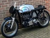 1956 Norton Manx 40M Racing Motorcycle 350cc-Sold