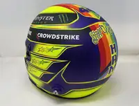 Lewis Hamilton Replica 2023 Helmet with Signature to Visor T-For Sale