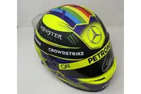 Lewis Hamilton Replica 2023 Helmet with Signature to Visor T-For Sale
