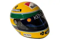 Ayrton Senna Replica Colours Helmet Produced in 1993 by Shoe-Sold